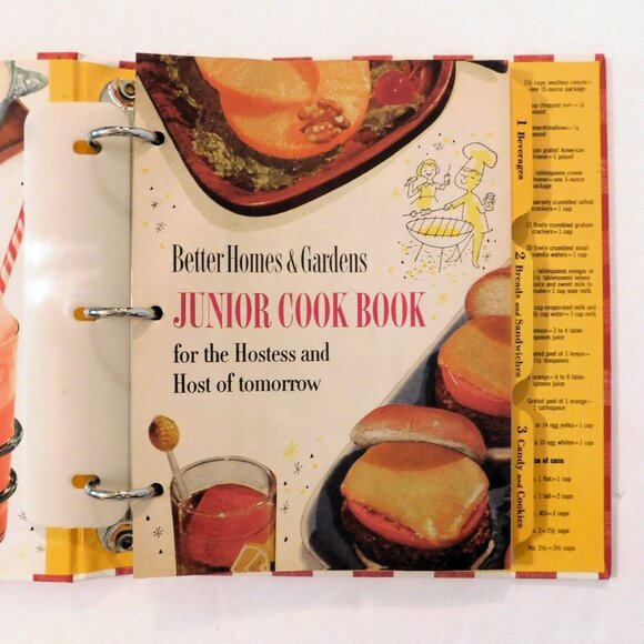 Better Homes and Gardens Junior Cook Book Reprint 1955 Classic Edition HB Binder - Picture 4 of 10